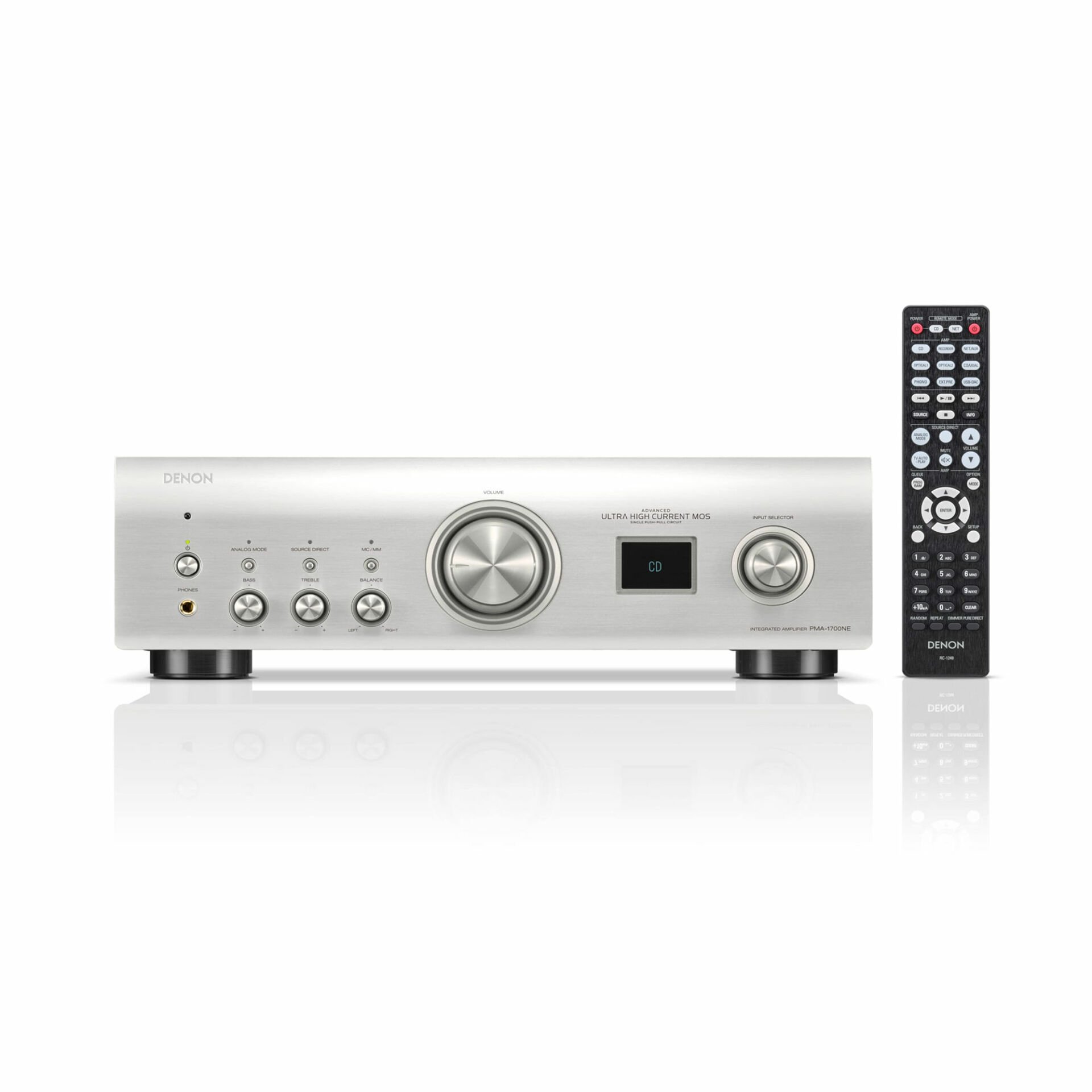 Denon PMA-1700NE Entegre Amplifikatör GRİ