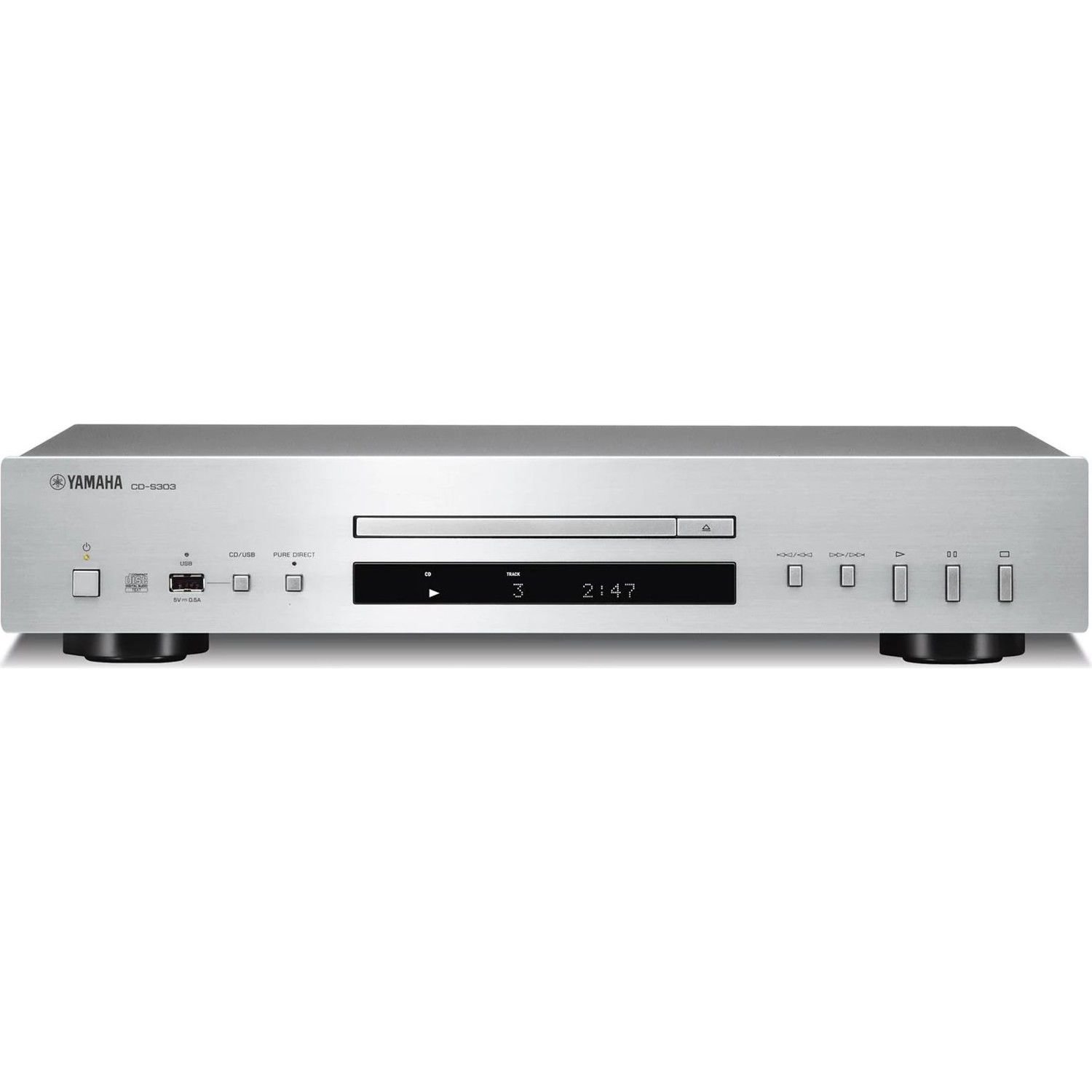 Yamaha CD-S303 CD Player sılver