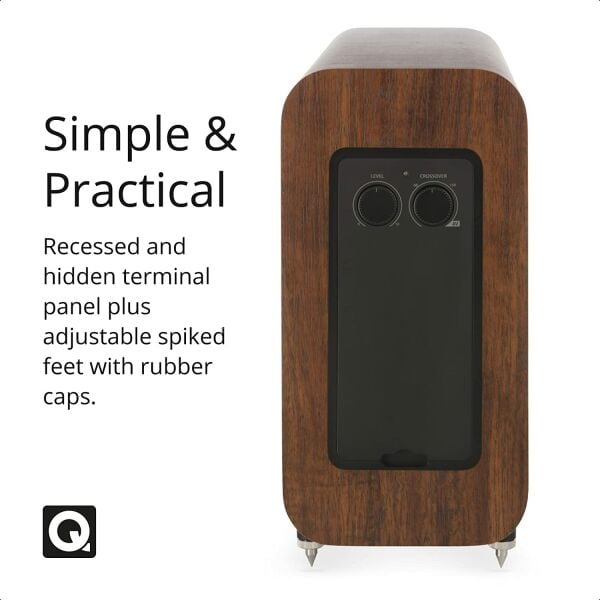 Q ACOUSTİCS 3060S Subwoofer Walnut