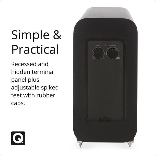 Q Acoustics 3060S 150W Aktif Subwoofer Carbon Black