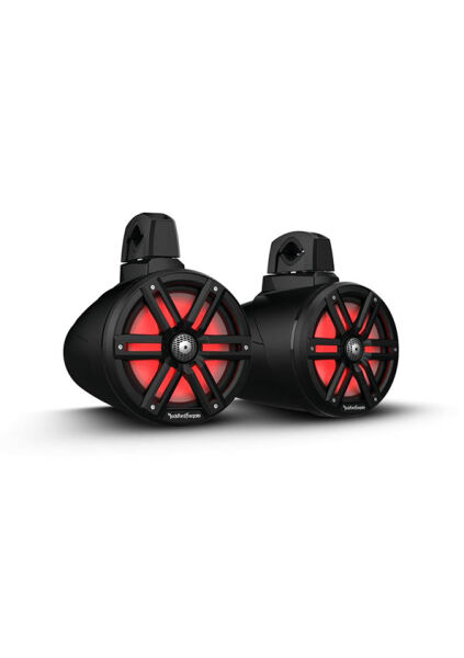 Rockford Fosgate M2WL-8B Color Optix 20 cm Wake Tower RGB LED Marin Hoparlör Siyah (Çift)