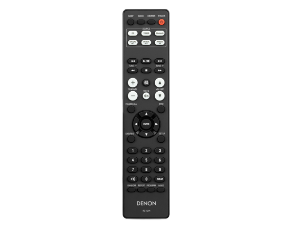 Denon RCD M 41 Micro HiFi CD&Bluetooth Receiver Silver