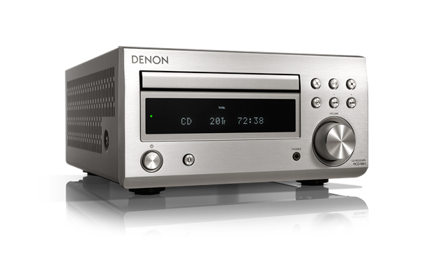 Denon RCD M 41 Micro HiFi CD&Bluetooth Receiver Silver