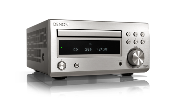 Denon RCD-M41 Micro Hi-Fi CD ve Bluetooth Receiver Gümüş