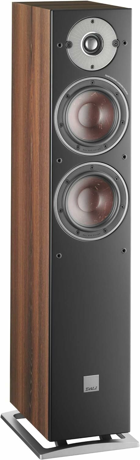 DALI OBERON 5 Kule Tipi Hoparlör Çift Dark Walnut