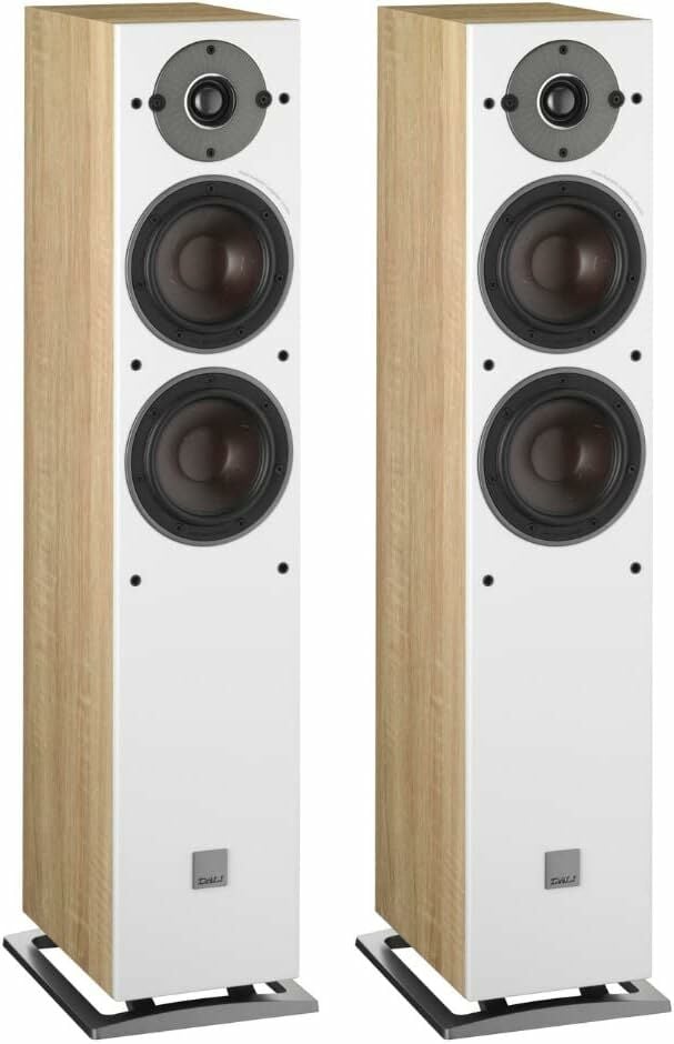 Dali Oberon 5 Kule Tipi Hoparlör Çift Light Oak