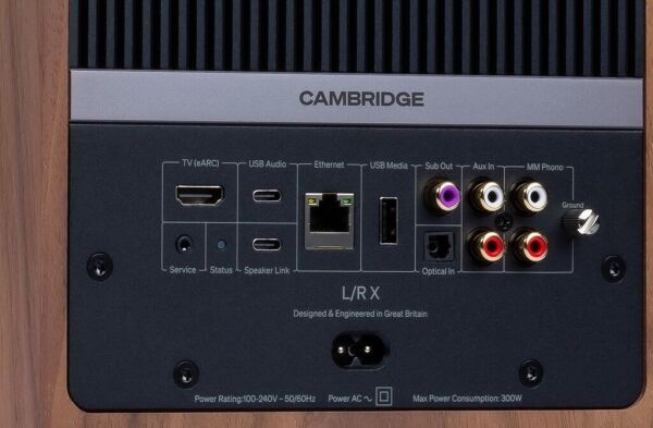 Cambridge Audio L/RX Gelişmiş Aktif Stereo Hoparlör Walnut (Çift Fiyatı)