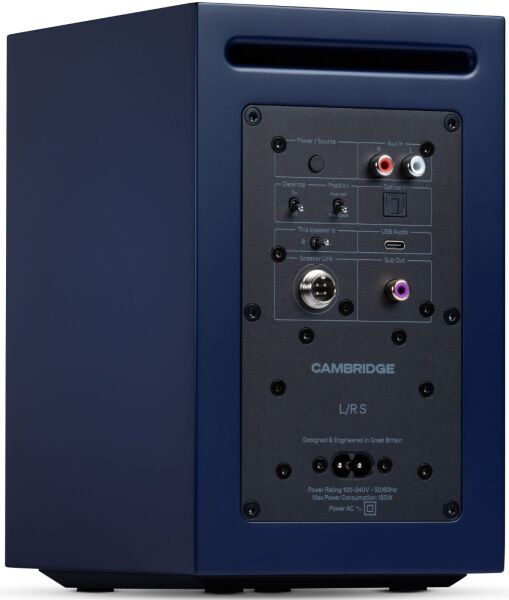 Cambridge Audio L/RS Gelişmiş Aktif Stereo Hoparlör Blue (Çift Fiyatı)