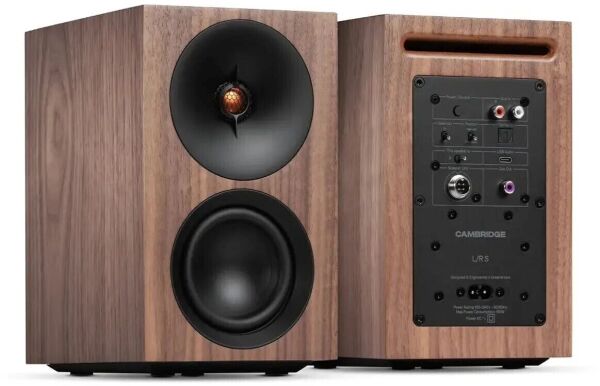 Cambridge Audio L/RS Gelişmiş Aktif Stereo Hoparlör Walnut (Çift Fiyatı)