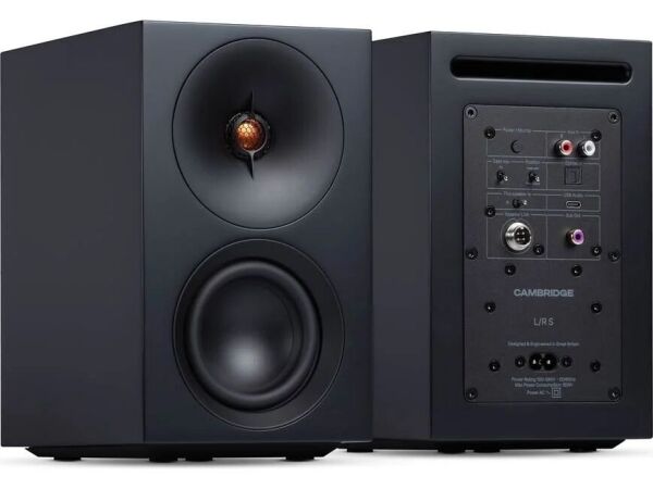 Cambridge Audio L/RS Gelişmiş Aktif Stereo Hoparlör Siyah (Çift Fiyatı)