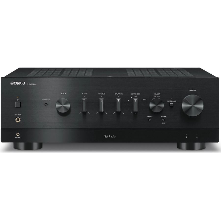 Yamaha R-N800A MusicCast Network Stereo Receiver Siyah