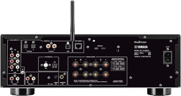 Yamaha R-N800A MusicCast Network Stereo Receiver Gümüş