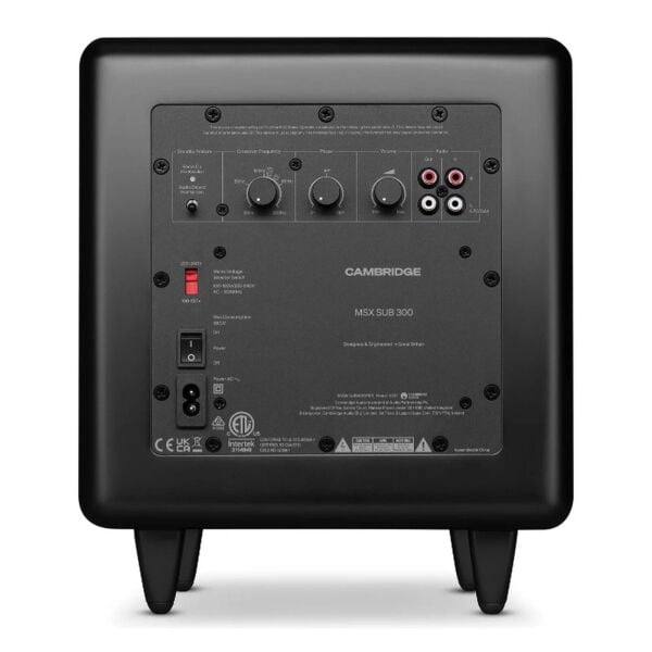 Cambridge Audio MSX Sub 300 300 Watt Aktif Subwoofer Siyah