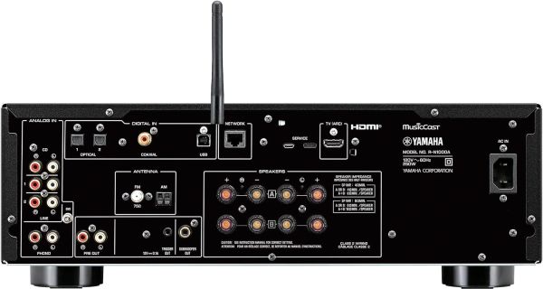Yamaha R-N1000A MusicCast Network Stereo Receiver Gümüş