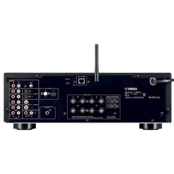 Yamaha R-N600A MusicCast Network Stereo Receiver Siyah