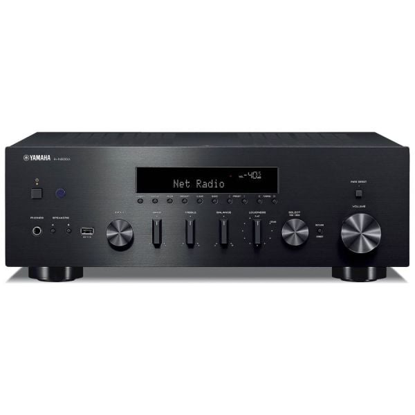Yamaha R-N600A MusicCast Network Stereo Receiver Siyah
