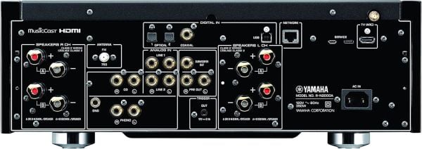 Yamaha R-N2000A MusicCast Network Stereo Receiver Gümüş