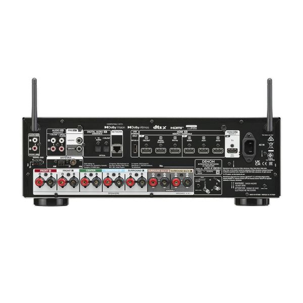 DENON AVR-X1800H 7.2 kanallı alıcıdan 8K video