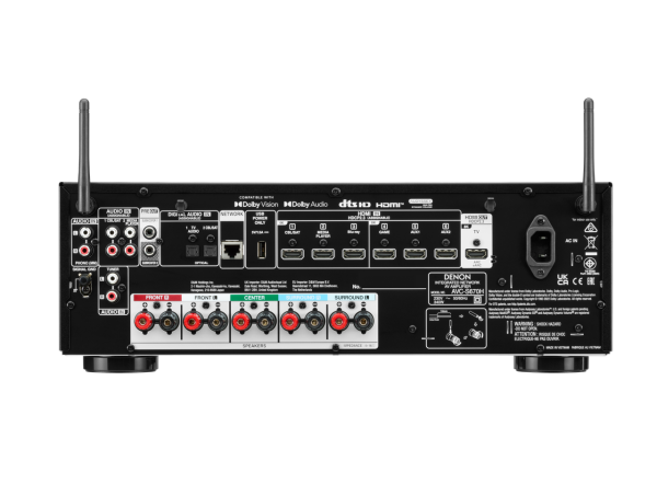 DENON AVC-S670H 5.2 Ch. 135W 8K AV Receiver with HEOS