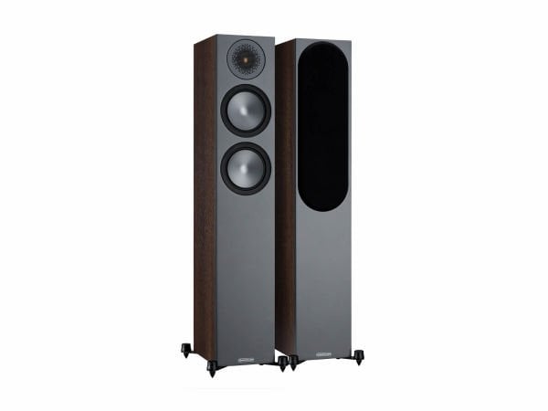 Monitor Audio Bronze 200 6G Kule Tipi Hoparlör Çift Walnut