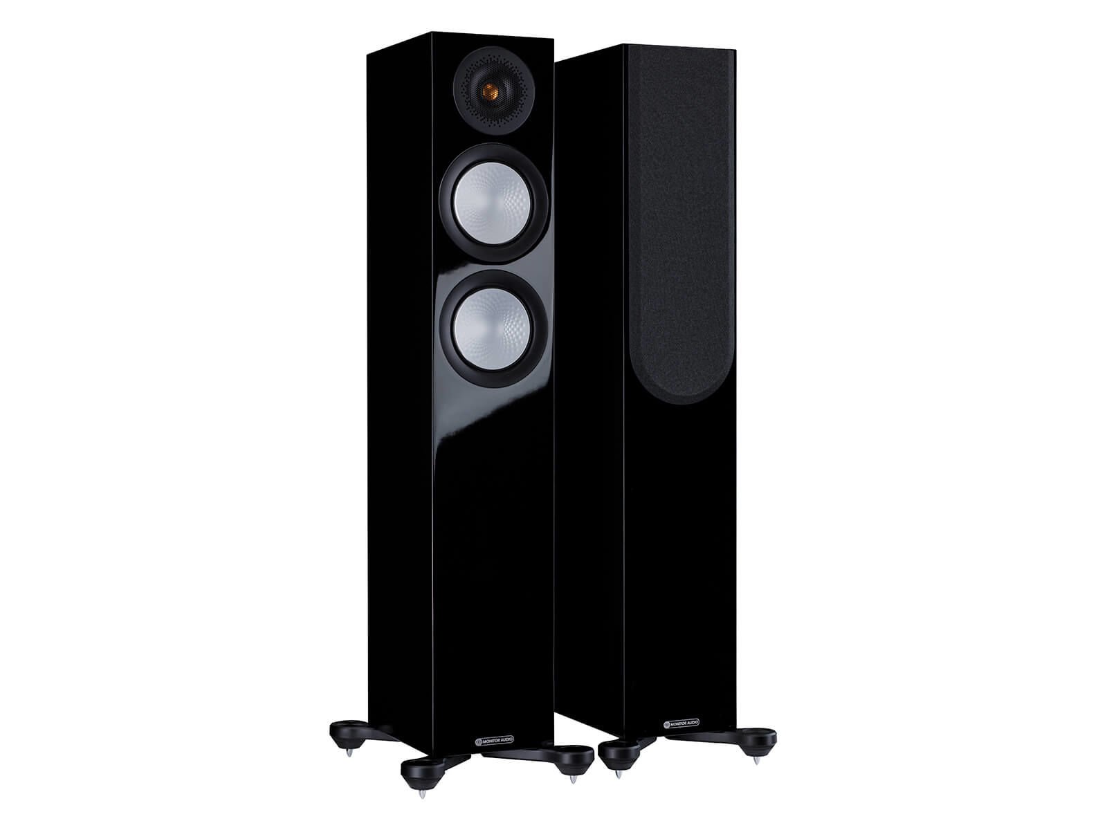 Monitor Audio Silver 200 7G Kule Tipi Hoparlör Çift Parlak Siyah