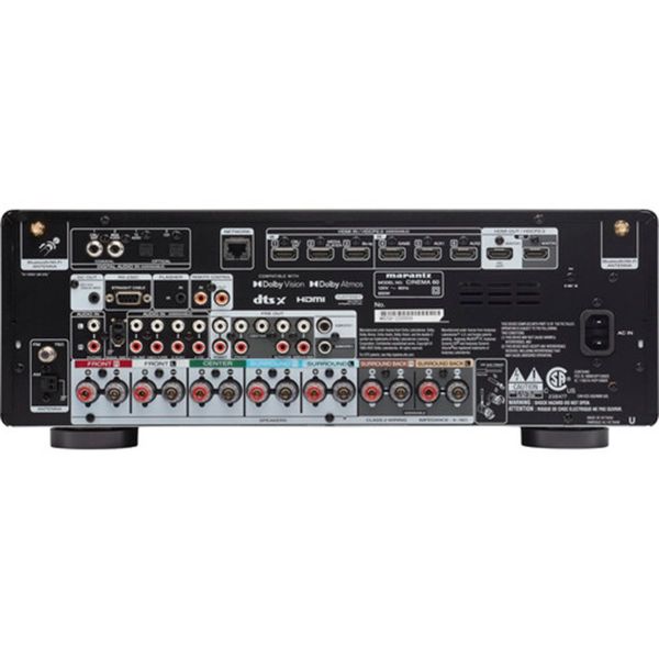 Marantz Cinema 60 7.2 Kanal Network AV Receiver Siyah