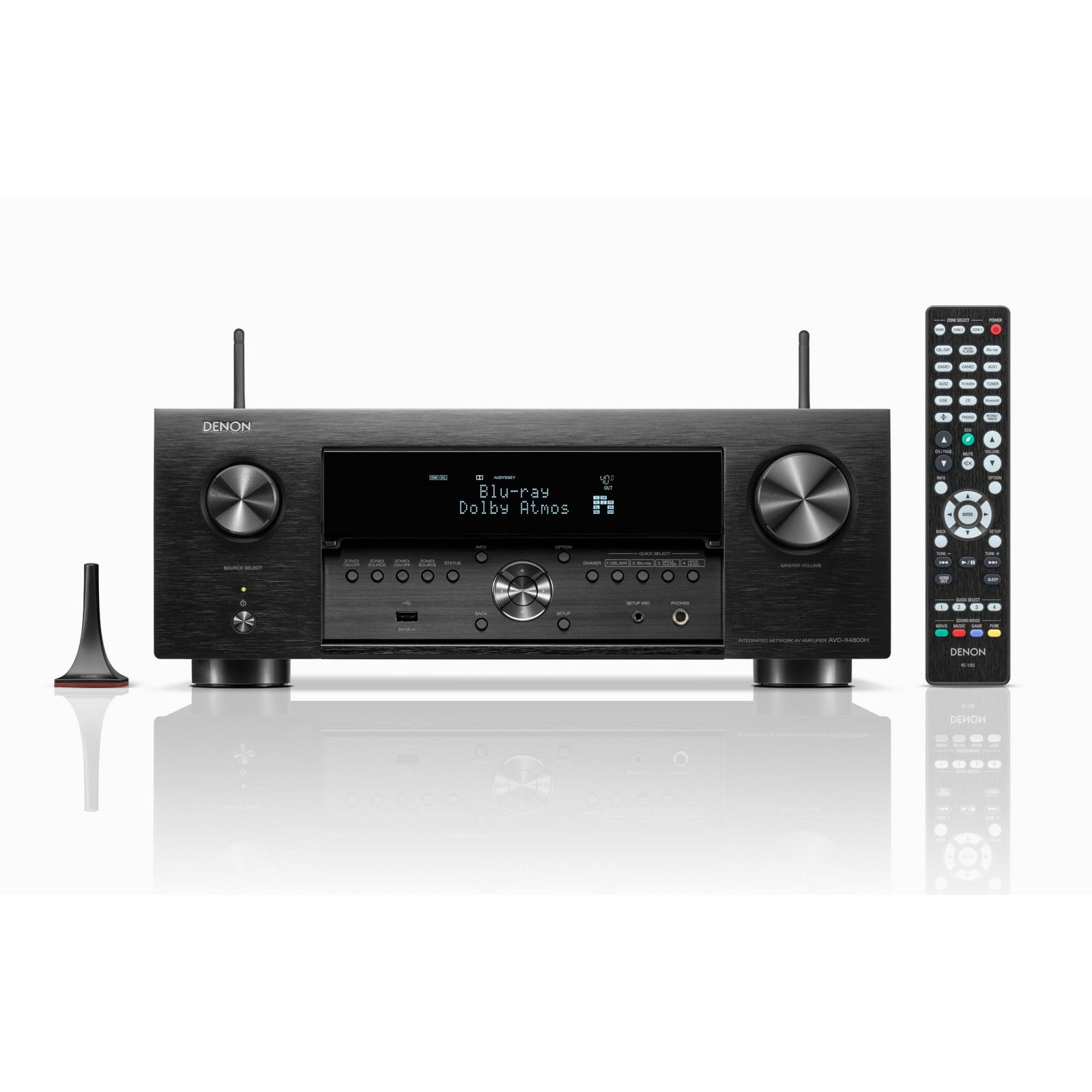 Denon AVC-X4800H 9.4 Kanal 8K AV Receiver Siyah