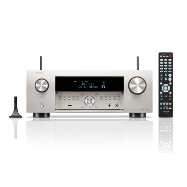Denon AVC-X4800H 9.4 Kanal 8K AV Receiver Gümüş