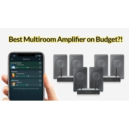Arylic A30+ 2x30W Wi-Fi Mini Stereo Amplifikatör