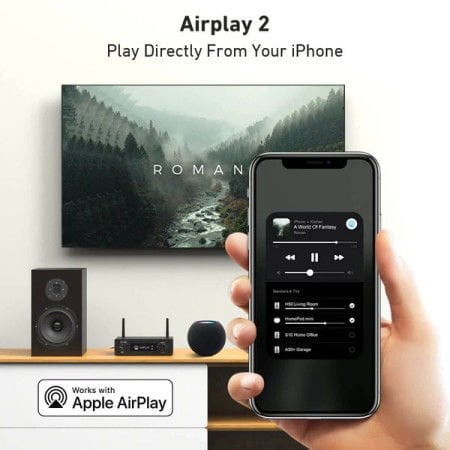 ARYLİC  H50 WİRELESS STEREO AMPLİFİER
