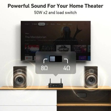 ARYLİC  H50 WİRELESS STEREO AMPLİFİER