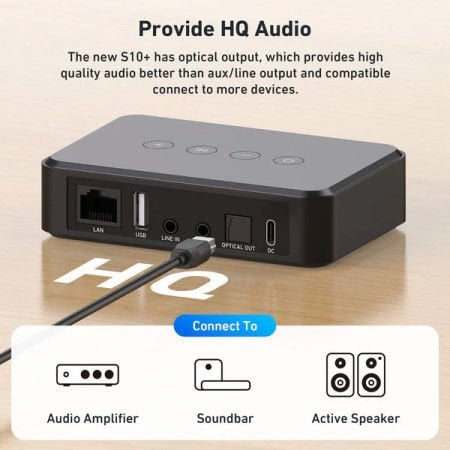ARYLİC S10+ WİFİ MUSİC STREAMER
