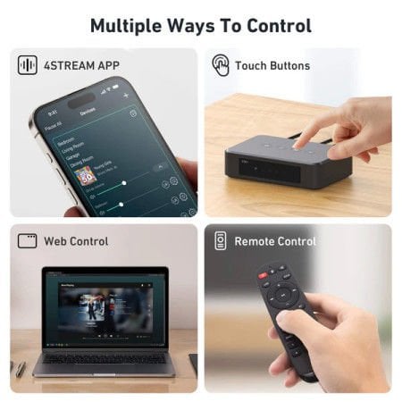 ARYLİC S10+ WİFİ MUSİC STREAMER