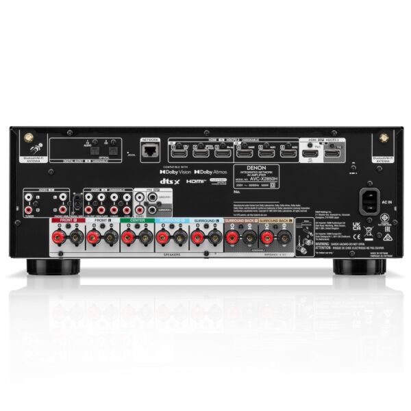 Denon AVC-X2850H 7.2 Kanal 95W 8K AV Receiver