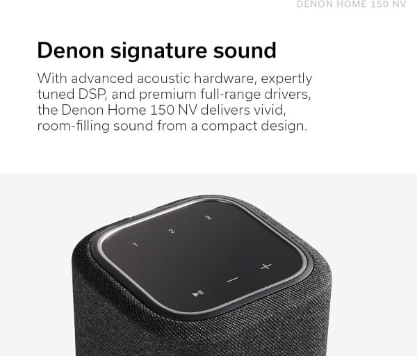 Denon Home 150NV Network Hoparlör Siyah