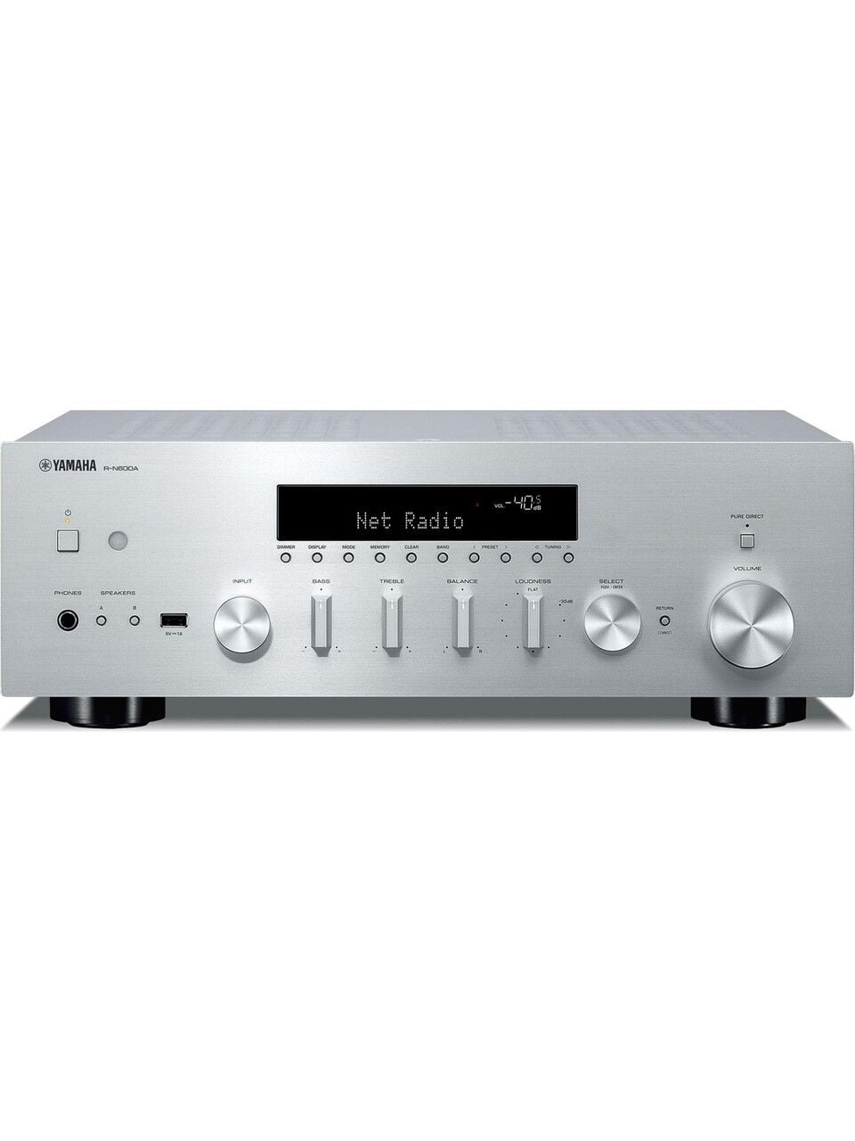Yamaha R-N600A Musiccast Network Stereo Receiver Gri