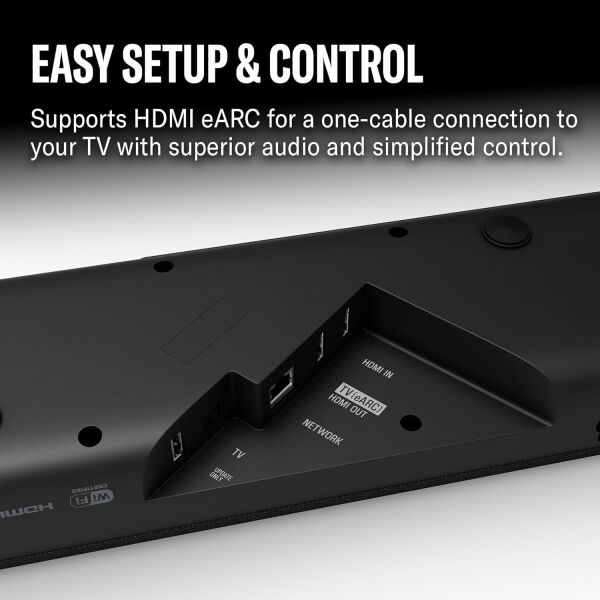 Yamaha SR-X50A True X Bar Soundbar Carbon Grey
